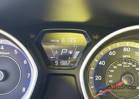 2014 Hyundai Elantra Sport from USA, damaged, VIN KMHDH4AH2EU038184